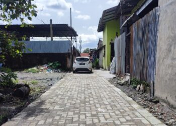 Tingkatkan Aksesibilitas, Pemko Rehabilitasi Jalan Lingkungan di Medan Deli