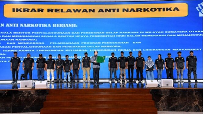 Pj Gubernur Sumut Agus Fatoni Canangkan Gerakan Bersih Narkoba Serentak se-Sumut
