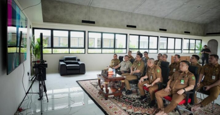 Peringatan Harkodia 2024, Bobby Ikuti Zoom Meeting bersama KPK RI