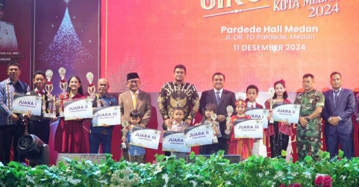 Perayaan Natal Oikumene Kota Medan 2024 Meriah dan Penuh Suka Cita