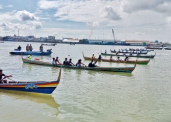 Pemko Medan Dukung Perlombaan Dayung Sampan Pesisir