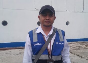 KM Kelud Tiba di Pelabuhan Belawan Membawa 2.000 Penumpang dari Batam