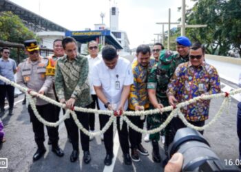Bobby Resmikan Overpass Jalan Stasiun, Urai Kemacetan dan Permudah Akses Penumpang KAI