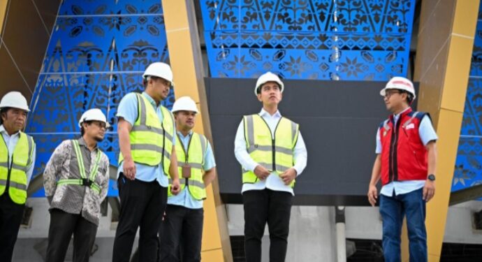 Wapres Gibran Tinjau Proyek Islamic Center