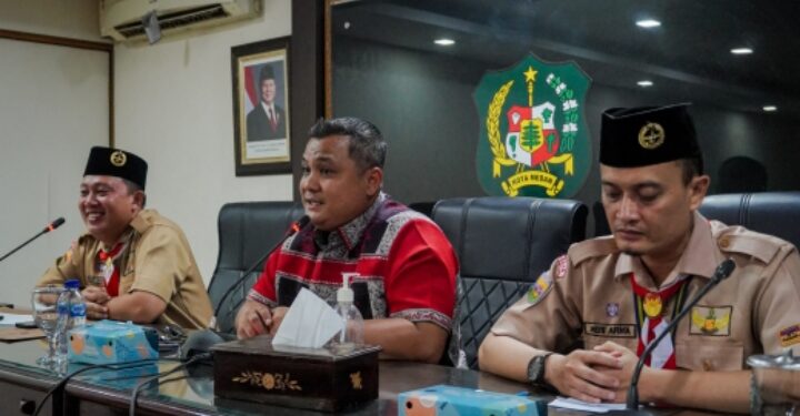 Pj Sekda Apresiasi Pengurus Kwarcab Gerakan Pramuka Kota Medan