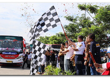 Pj Gubernur Luncurkan Program Gerakan Mudik Gratis Serentak se-Sum