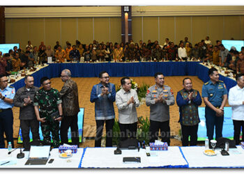Pj Gubernur Agus Fatoni Sampaikan Enam Kesepakatan HLM TPID 2024 se-Sumut