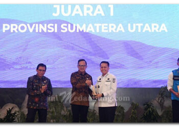 Sumut Raih Peringkat Pertama Pembinaan Pengelolaan Informasi Pembangunan Daerah