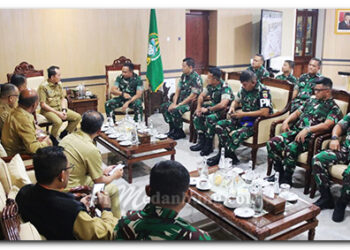 Pj Gubernur Sumut Fatoni dan Pangdam I/BB Rio Firdianto Bahas Sinergitas Program