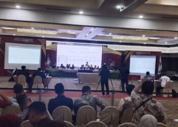 KPU Sumut Gelar Rekapitulasi Hasil Penghitungan Perolehan Suara Pilgubsu 2024