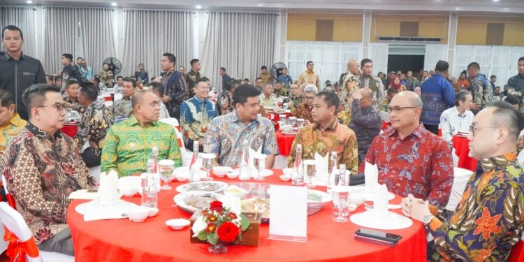 Pj Bupati Langkat Faisal Hasrimy Hadiri Malam Lepas Sambut Pangdam I/BB: Sinergi untuk Stabilitas Wilayah