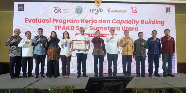 Langkat Raih Penghargaan Kabupaten Terbaik dalam Perluasan Akses Keuangan Tahun 2024