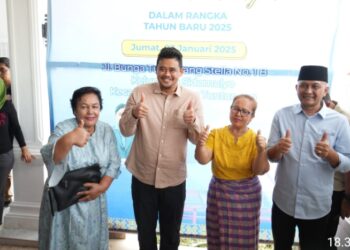 Wali Kota Medan Hadiri Acara Open House di Kediaman Camat Medan Tuntungan