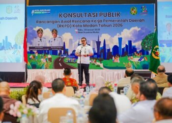 Pj Sekda: Selaraskan Rencana Kerja 2026 dengan Visi Misi Wali Kota Medan Terpilih