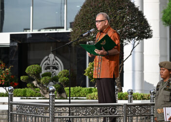 Apel Perdana 2025, Pj Gubernur Sumut Ingatkan ASN Terus Berikan Layanan Terbaik pada Masyarakat