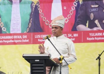 Pj Bupati Langkat Buka Pameran Pembangunan dan Bazar UMKM: Dorong Kolaborasi dan Pengendalian Inflasi
