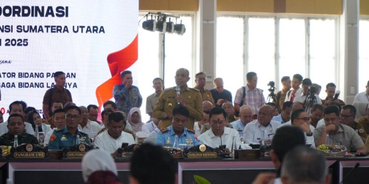 Pj. Bupati Langkat Usulkan Pembangunan Irigasi di Rapat Pangan Sumut: Dukungan untuk Swasembada Nasional