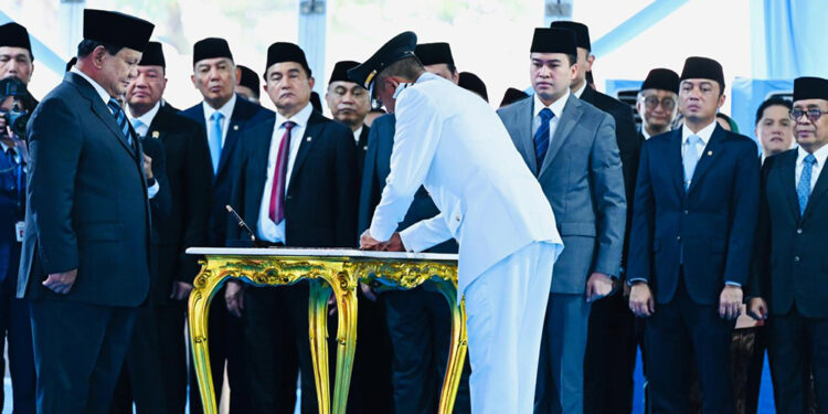 Bupati dan Wabup Resmi Dilantik Presiden Prabowo di Istana: Awal Pengabdian untuk Langkat Sejahtera
