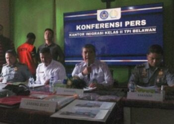 Imigrasi Belawan Tahan Pelaku Penyeludupan PMI Ilegal