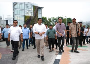 Grand Launching Urban Community Park Kebun Bunga, Bobby: Rawat dan Lahirkan SDM Olahraga Unggul