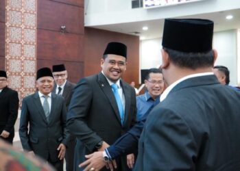 Ikuti Paripurna Pengumuman Gubsu-Wagubsu Terpilih, Bobby: Insya Allah Amanah Ini Kami Jalankan