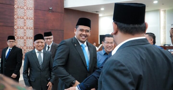 Ikuti Paripurna Pengumuman Gubsu-Wagubsu Terpilih, Bobby: Insya Allah Amanah Ini Kami Jalankan