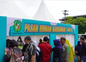 Pasar Murah Pemko Medan Sambut Ramadhan dan Idul Fitri 1446 H Dibuka