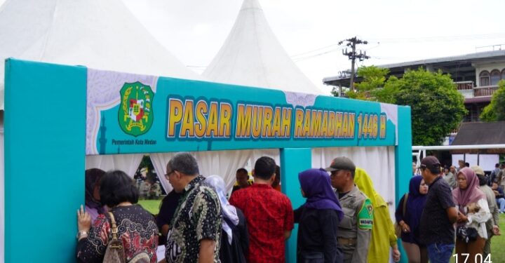Pasar Murah Pemko Medan Sambut Ramadhan dan Idul Fitri 1446 H Dibuka