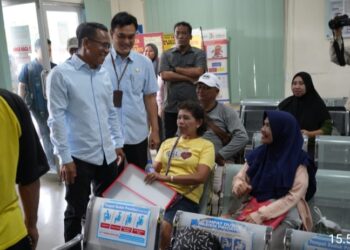 Pastikan Masyarakat Dapat Pelayanan Baik, Wakil Wali Kota Medan Tinjau Puskesmas Sentosa Baru