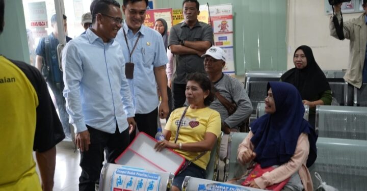 Pastikan Masyarakat Dapat Pelayanan Baik, Wakil Wali Kota Medan Tinjau Puskesmas Sentosa Baru