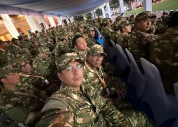 Dipimpin Presiden Prabowo, Rico Waas-Zakiyuddin Ikuti Upacara Parade Senja dan Penurunan Bendera Sang Merah Putih