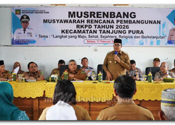 Pj. Bupati Langkat Dorong Solusi Konkret dalam Musrenbang Kecamatan Tanjung Pura