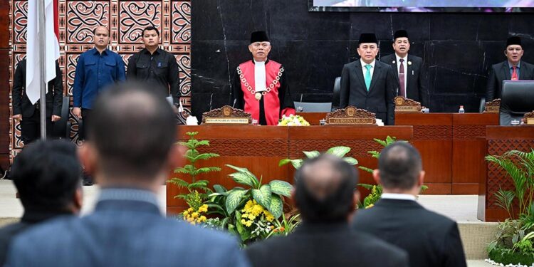 Hadiri Pelantikan Ketua DPRD Sumut, Pj Gubernur Fatoni Optimis Sinergitas Membangun Sumut Semakin Baik