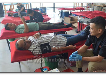 Pelindo dan PMI Menyedot Darah Karyawan serta Masyarakat Medan