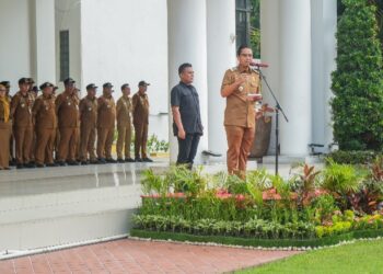 Pimpin Apel Perdana di Balai Kota, Wali Kota Medan: Pemko Medan Harus Bisa Jadi Keluarga Bagi Masyarakat