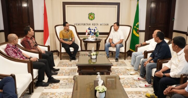 Persatuan Wartawan Unit Pemko Medan Siap Bersinergi Wujudkan Program Wali Kota Medan