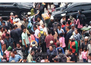 Ribuan Pemudik Idhul Fitri ke Sumatera Asal Batam Tiba di Belawan