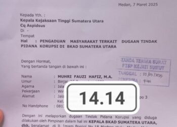Laporkan Dugaan TPK DBH Pajak, Muhri Fauzi Hafiz Sebut Cara Unik PSI Sumut Bantu Gubsu