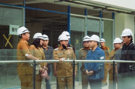 Pastikan Progres Pengerjaan Berjalan Lancar, Zakiyuddin Tinjau Basement Lapangan Merdeka