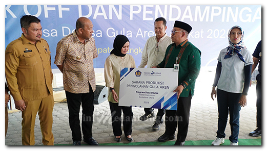Bupati Syah Afandin Dorong Gula Aren Langkat Tembus Ekspor, Jadi Ikon Baru UMKM Desa