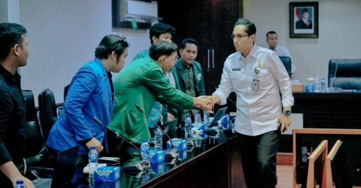 Bertemu Aliansi BEM Sekota Medan, Wali Kota Medan Paparkan Program Kerja