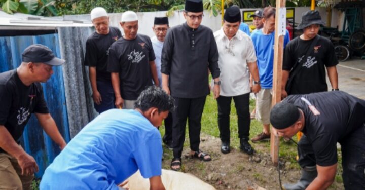 Saksikan Pemotongan Kurban, Rico Harapkan Berkurban Dapat Bersihkan Hati dari Sifat Buruk