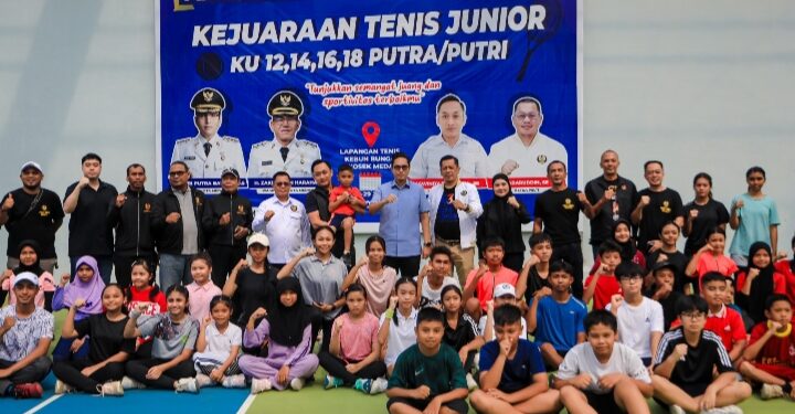 Rico Waas Buka Kejuaraan Tenis Lapangan Kelompok Umur, Upaya Pembinaan Atlet Muda