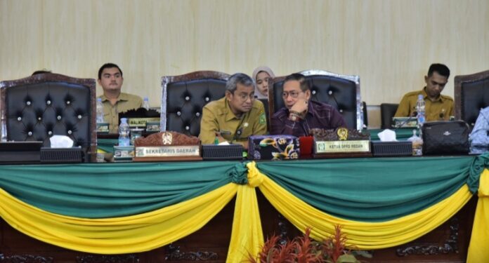 Pemko dan DPRD Bahas Ranperda Perubahan Atas Perda Kota Medan No 3 Tahun 2014 