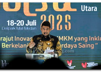 Pembukaan KKSU 2025, Bobby Nasution Sebut Masih Perlu Kerja Keras Tingkatkan Level UMKM Sumut