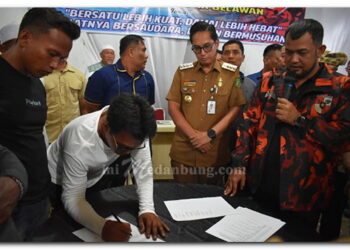 PAC PP Belawan Galang Mediasi Perdamaian Pelaku Bentrok Pemuda