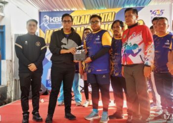 Jalan Santai Bersama Relawan, Rico Waas Ingin KBR Jadi Mitra Pemerintah 