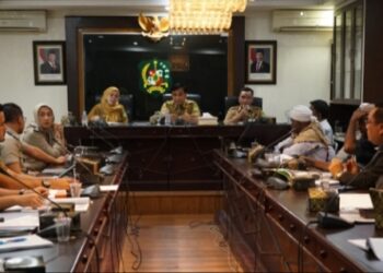 Wali Kota Medan Berkomitmen Selesaikan Penerbitan Sertifikat Wakaf Masjid Jamik