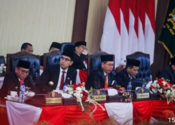 HUT Ke- 80 Kemerdekaan RI, Rico Waas dan Zakiyuddin Harahap Hadiri Rapat Paripurna Dengarkan Pidato Kenegaraan Presiden Prabowo Subianto