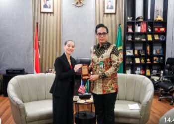 Rico Waas Bahas Peluang Investasi dan Kerjasama dengan Konsul Amerika Serikat